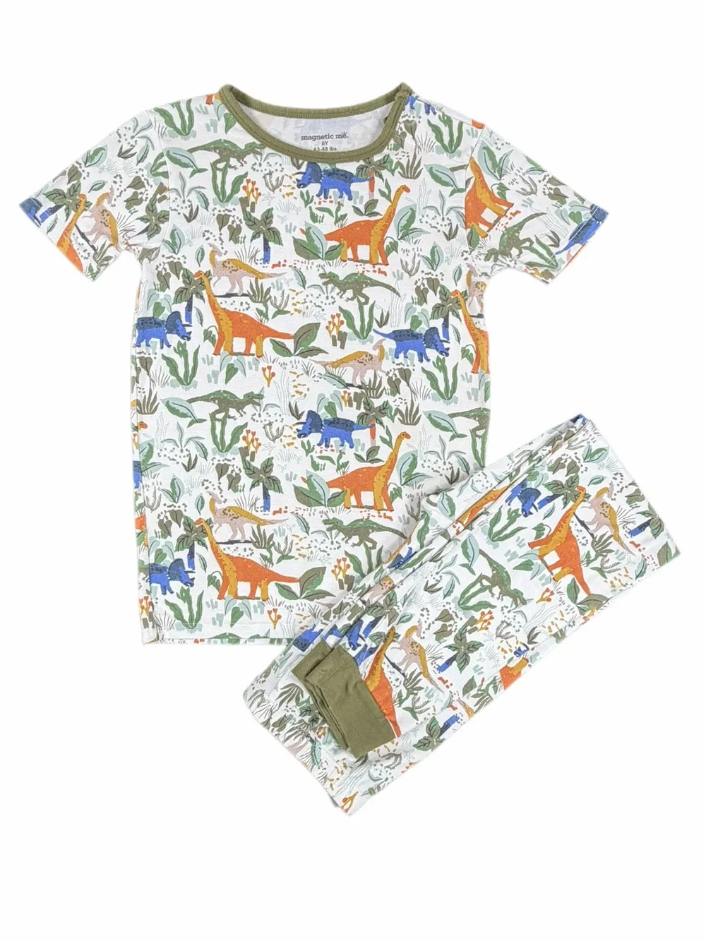 MAGNETIC ME Raptor Round Your Finger Modal Pajama Set - 6
